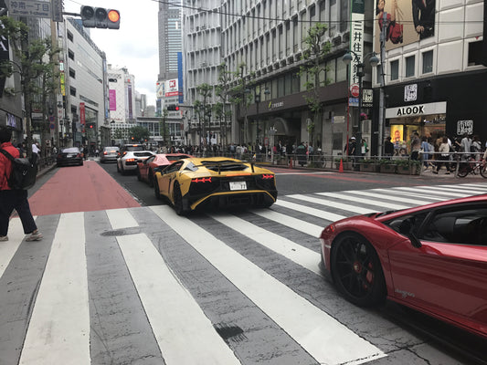 Car spotting in Japan