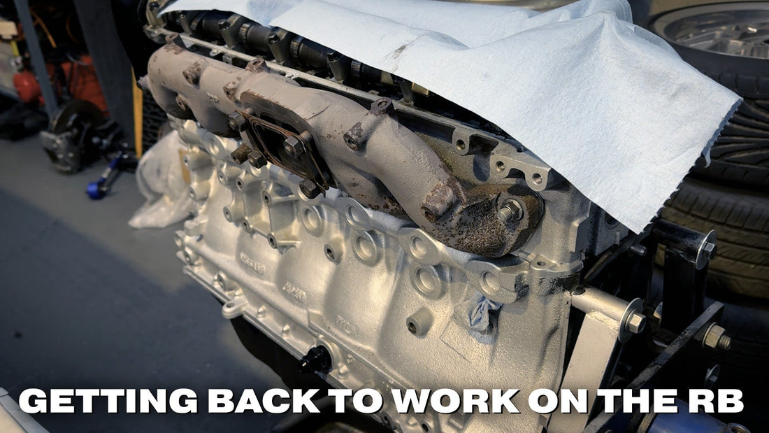 VLOG: Getting back to work on my RB20DET engine