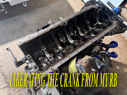 VLOG: Liberating the crank from the RB!