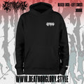 Death or Glory - Death logo left chest hoodie