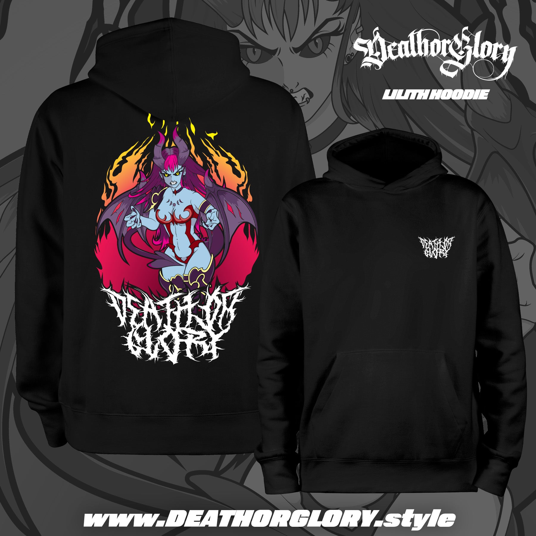 Death or Glory - Lilith Hoodie