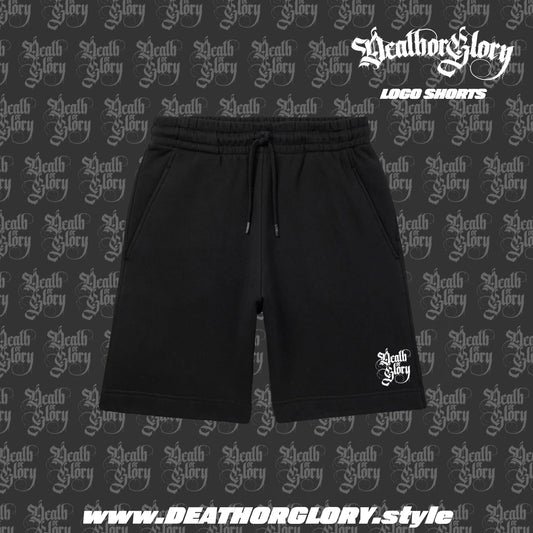 Death or Glory - Metal logo jersey shorts