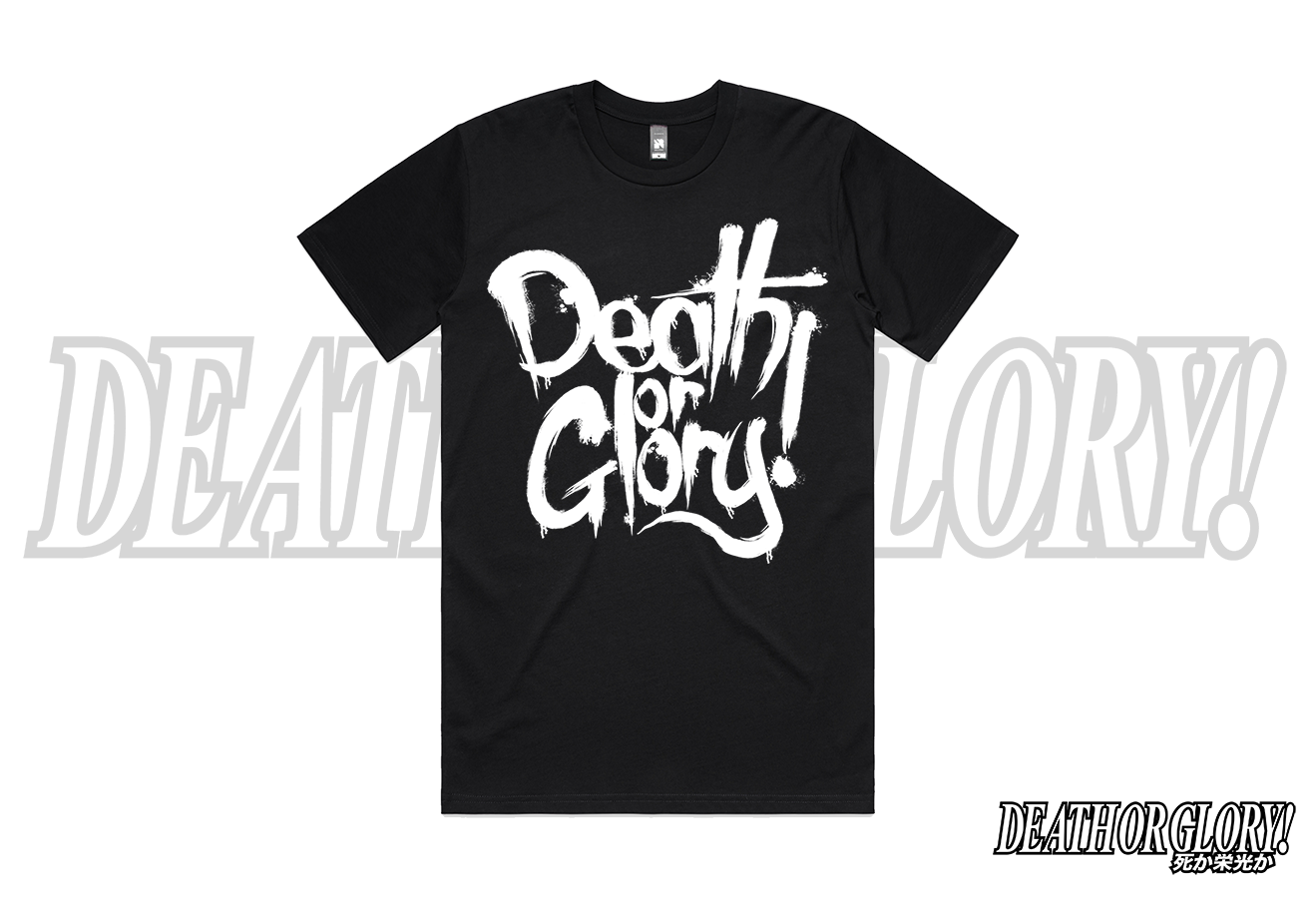 Death or Glory Scrawl logo t-shirt