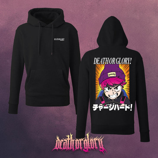 Death or Glory Charge Hard! hoodie