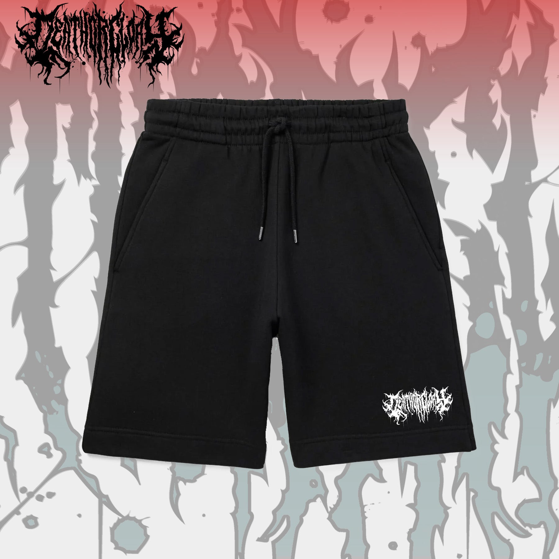 Death or Glory - Death logo - Sweat Shorts