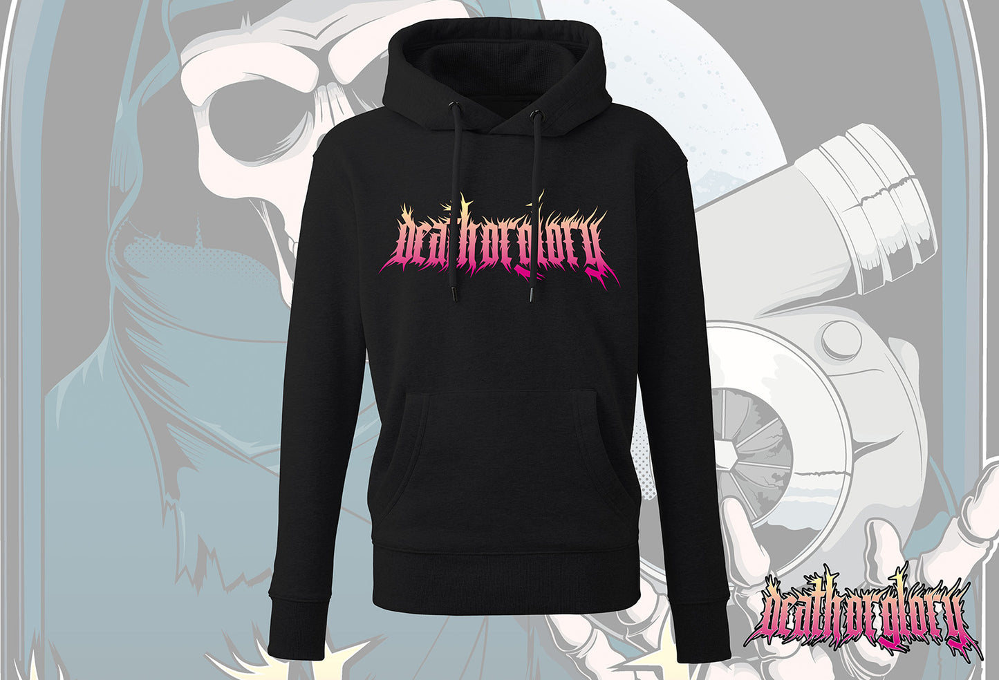 Death or Glory Extreme logo hoodie