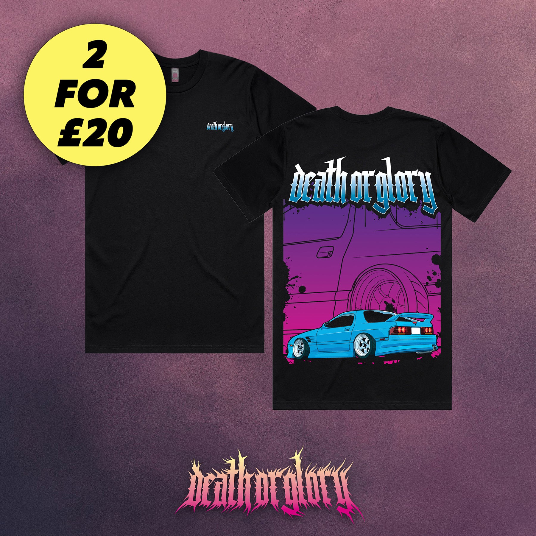 Death or Glory FC RX-7 T-shirt