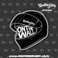 Death or Glory - On the wall helmet logo sticker