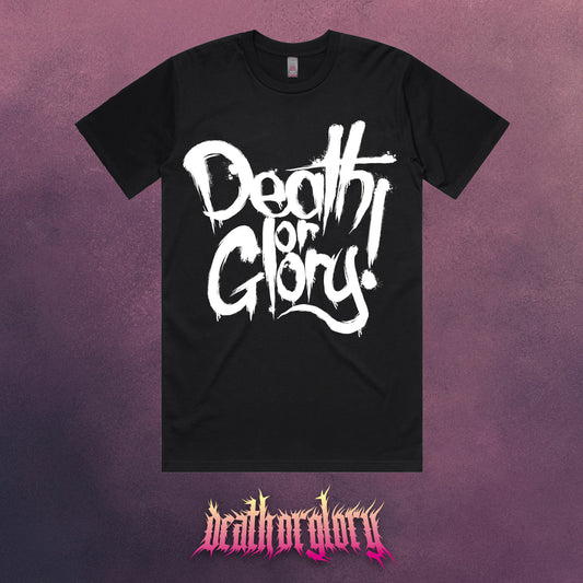 Death or Glory Scrawl logo t-shirt