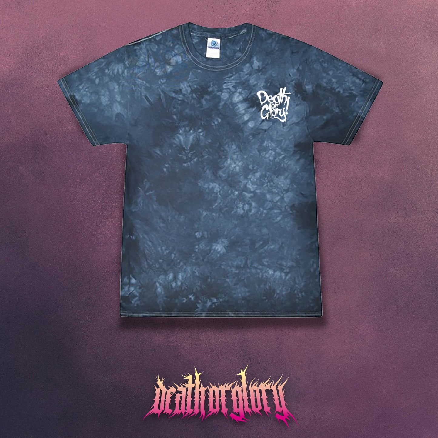 Death or Glory Scrawl left chest logo t-shirt