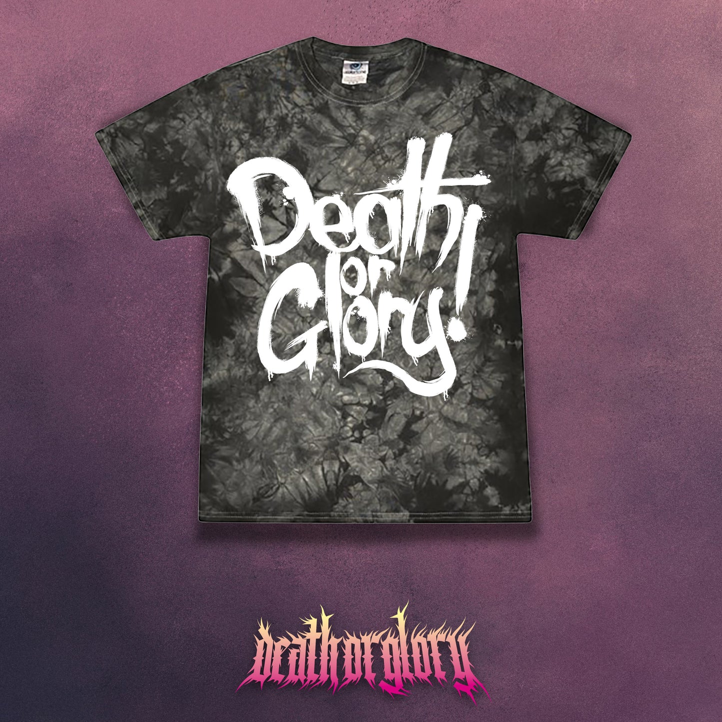 Death or Glory Scrawl logo t-shirt