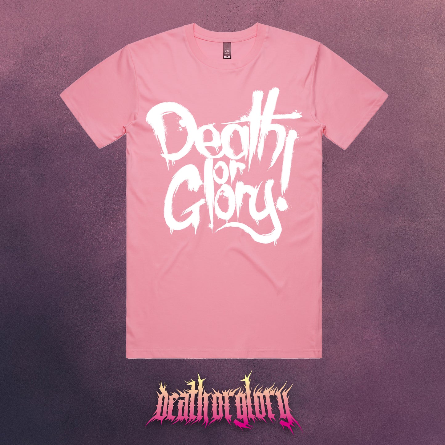 Death or Glory Scrawl logo t-shirt