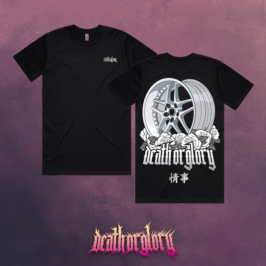 Death or Glory Wheel Love Affair I t-shirt