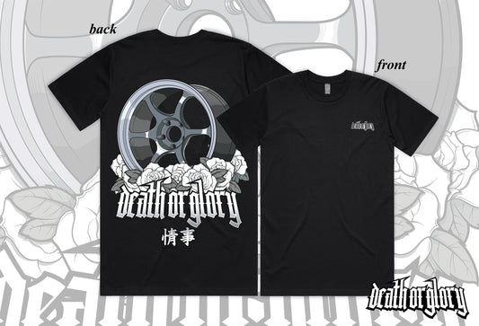 Death or Glory Wheel Love Affair III t-shirt