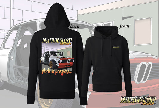 Death or Glory Work in progress hoodie