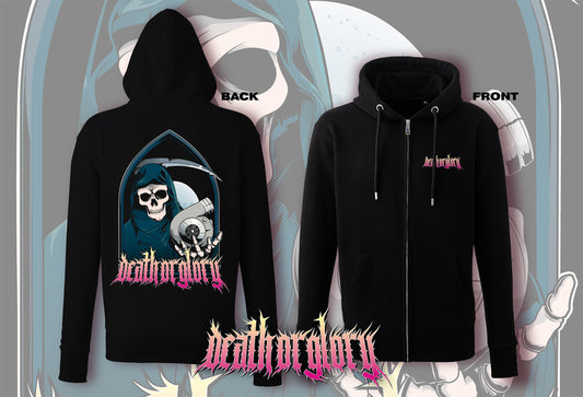 Death or Glory Turbo Reaper zip up hoodie